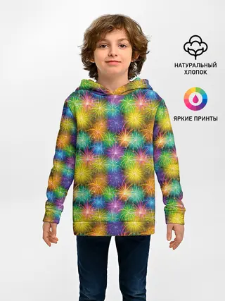 Детское худи / Праздничный Салют