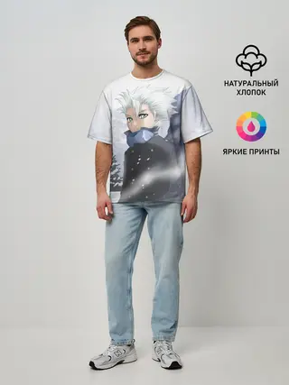 Мужская футболка оверсайз / ТОШИРО ХИЦУГАЯ. BLEACH