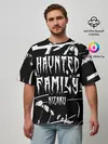 Мужская футболка оверсайз / KIZARU - HAUNTED FAMILY