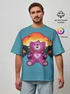 Мужская футболка оверсайз / Fortnite Bear
