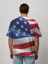 Мужская футболка оверсайз / USA