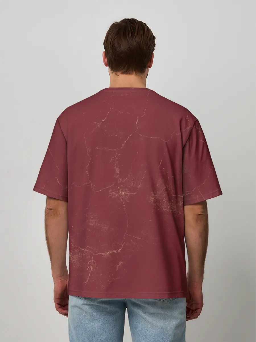 Мужская футболка оверсайз / A fever cant sweat out