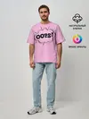 Мужская футболка оверсайз / OOPS