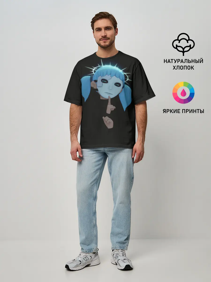 Мужская футболка оверсайз / Sally Face