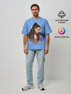 Мужская футболка оверсайз / Ariana Grande
