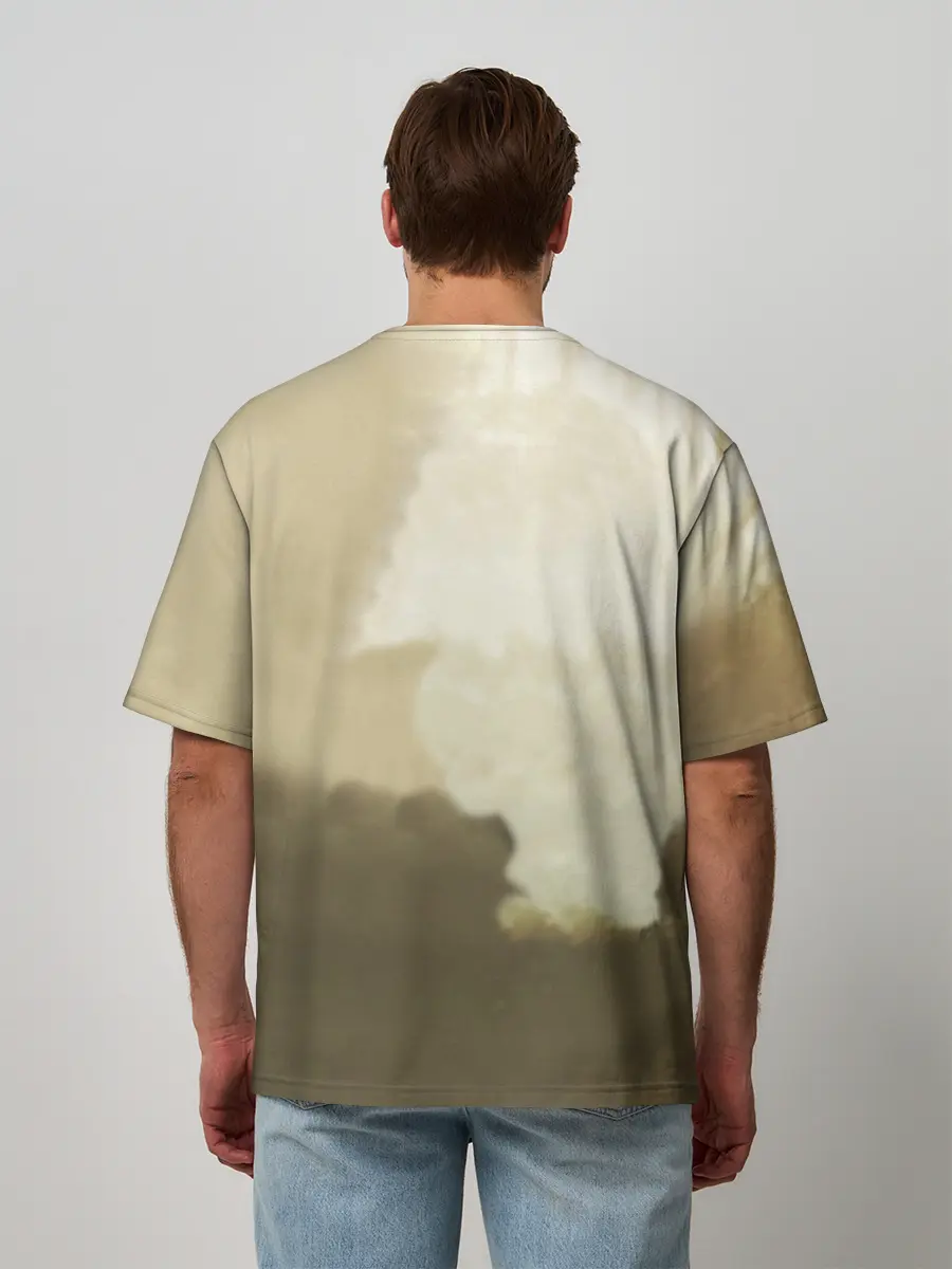 Мужская футболка оверсайз / Хищник