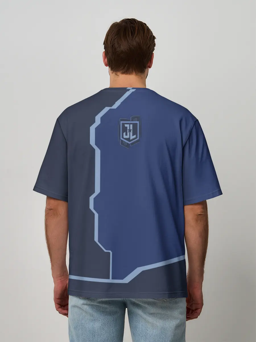 Мужская футболка оверсайз / Justice League