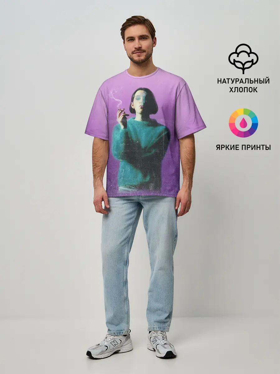 Мужская футболка оверсайз / PLACEBO