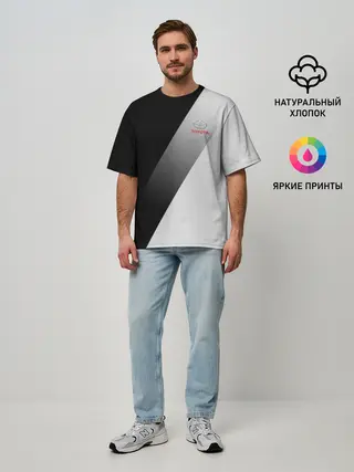 Мужская футболка оверсайз / TOYOTA | ТОЙОТА ELITE