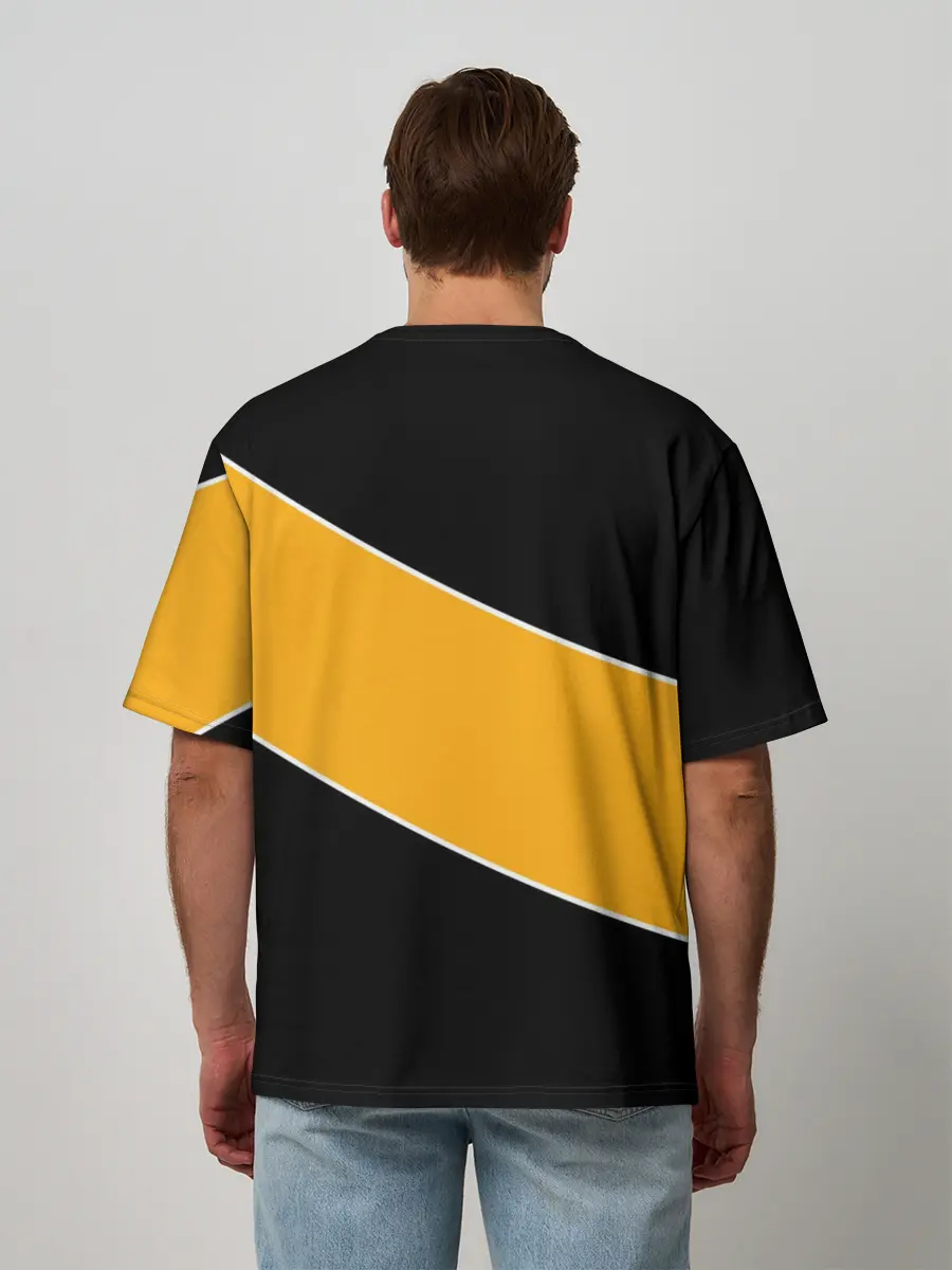 Мужская футболка оверсайз / Бостон Брюинз, Boston Bruins