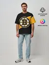 Мужская футболка оверсайз / Бостон Брюинз, Boston Bruins