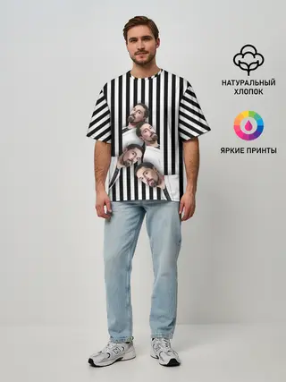 Мужская футболка оверсайз / Дима Билин