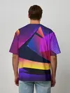 Мужская футболка оверсайз / СТИЛЬ ГЕОМЕТРИЯ