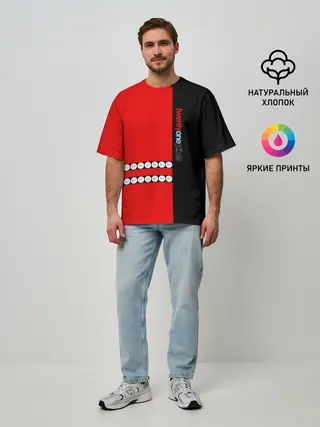 Мужская футболка оверсайз / Twenty One Pilots