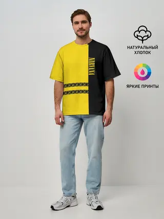 Мужская футболка оверсайз / Nirvana