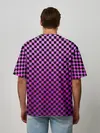 Мужская футболка оверсайз / Checkerboard Color