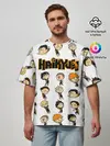 Мужская футболка оверсайз / Команда школы Карасуно | Haikyuu!!
