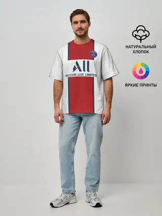 Мужская футболка оверсайз / Neymar away 20-21