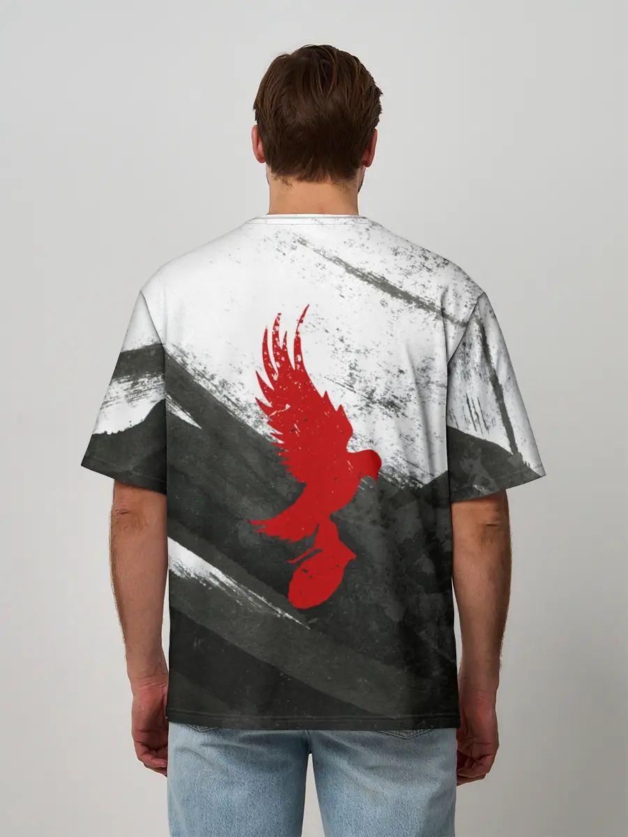 Мужская футболка оверсайз / Hollywood Undead