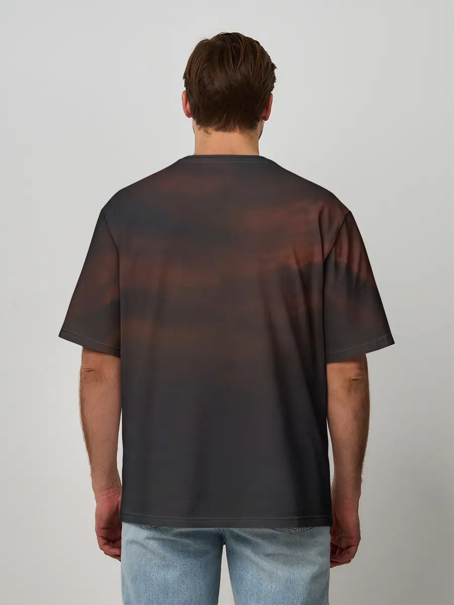 Мужская футболка оверсайз / БЕРСЕРК обезглавил