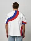 Мужская футболка оверсайз / Россия Триколор