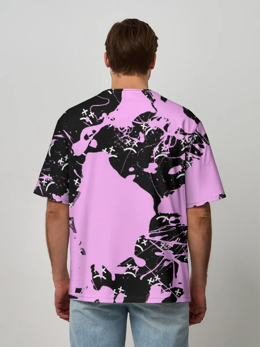 Мужская футболка оверсайз / LIL PEEP