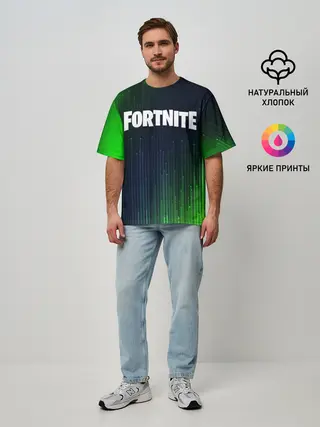 Мужская футболка оверсайз / FORTNITE / ФОРТНАЙТ