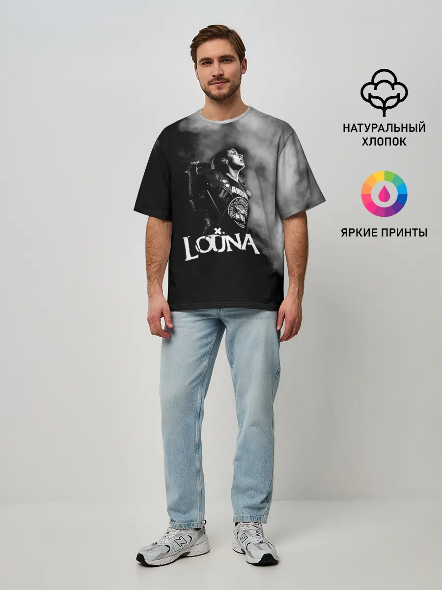 Мужская футболка оверсайз / Louna