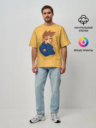 Мужская футболка оверсайз / Tom EDDSWORLD