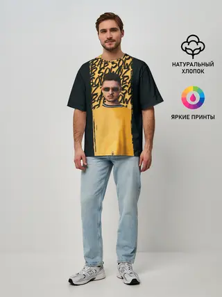 Мужская футболка оверсайз / Sqwoz bab brush