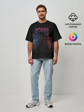 Мужская футболка оверсайз / Hades Zagrei | Загрей
