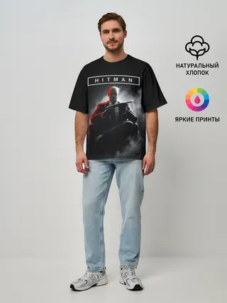 Мужская футболка оверсайз / Killer 47