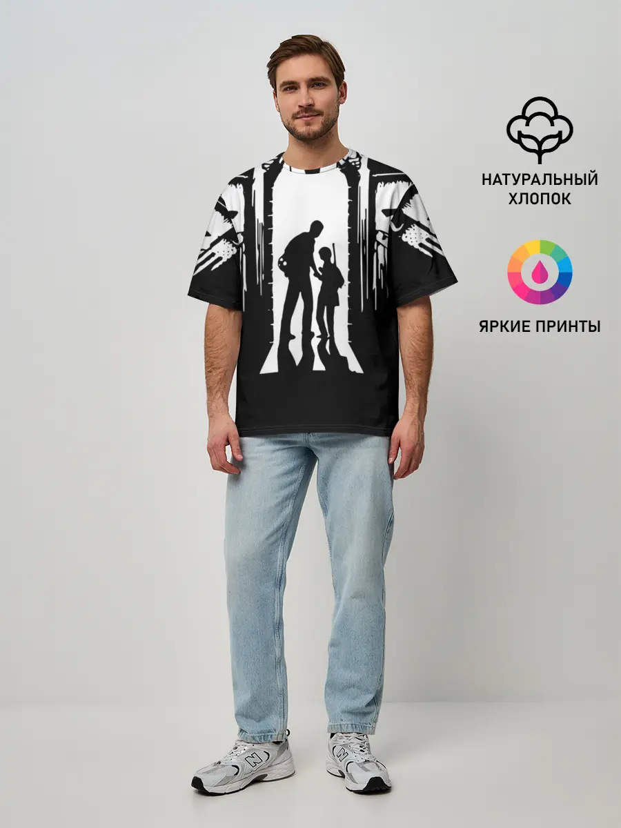 Мужская футболка оверсайз / THE LAST OF US