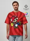 Мужская футболка оверсайз / Mario