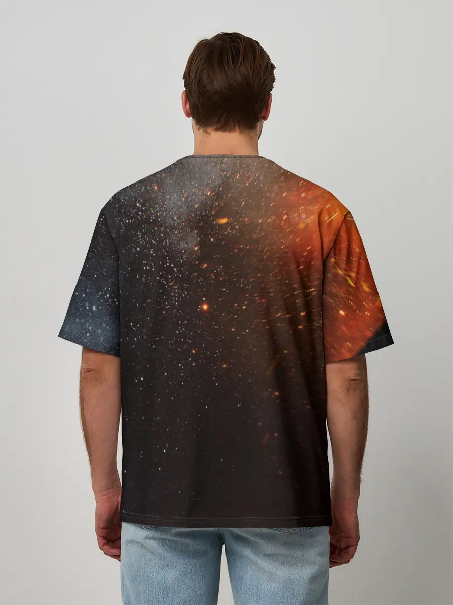 Мужская футболка оверсайз / АТАКА ТИТИНОВ