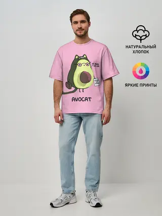 Мужская футболка оверсайз / AVOCAT