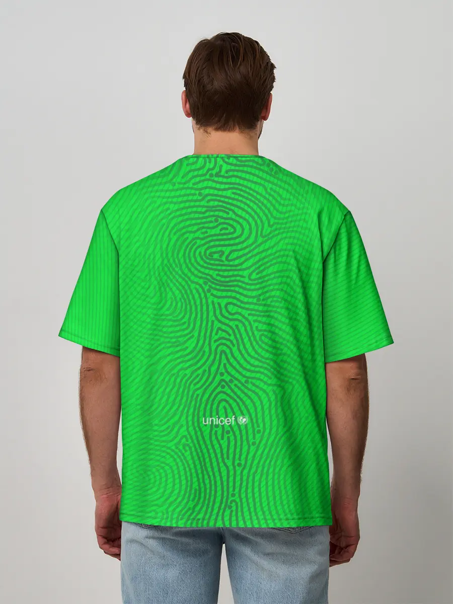 Мужская футболка оверсайз / FC Barcelona | Goalkeeper 2021/22