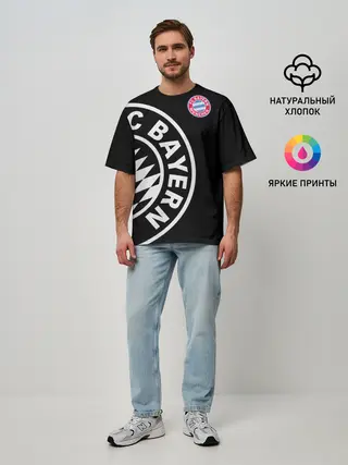 Мужская футболка оверсайз / Bayern Munchen Exclusive