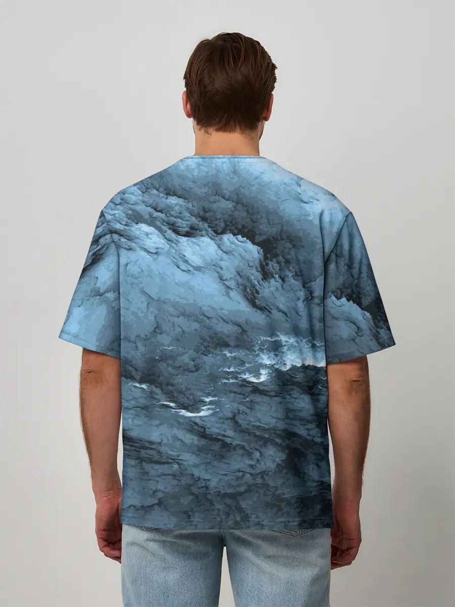 Мужская футболка оверсайз / One Piece | Trafalgar Law