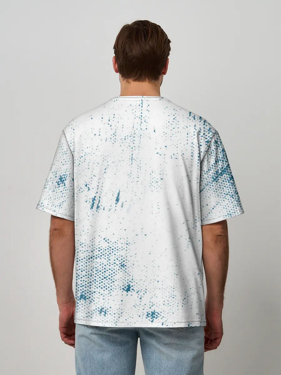 Мужская футболка оверсайз / Come with me