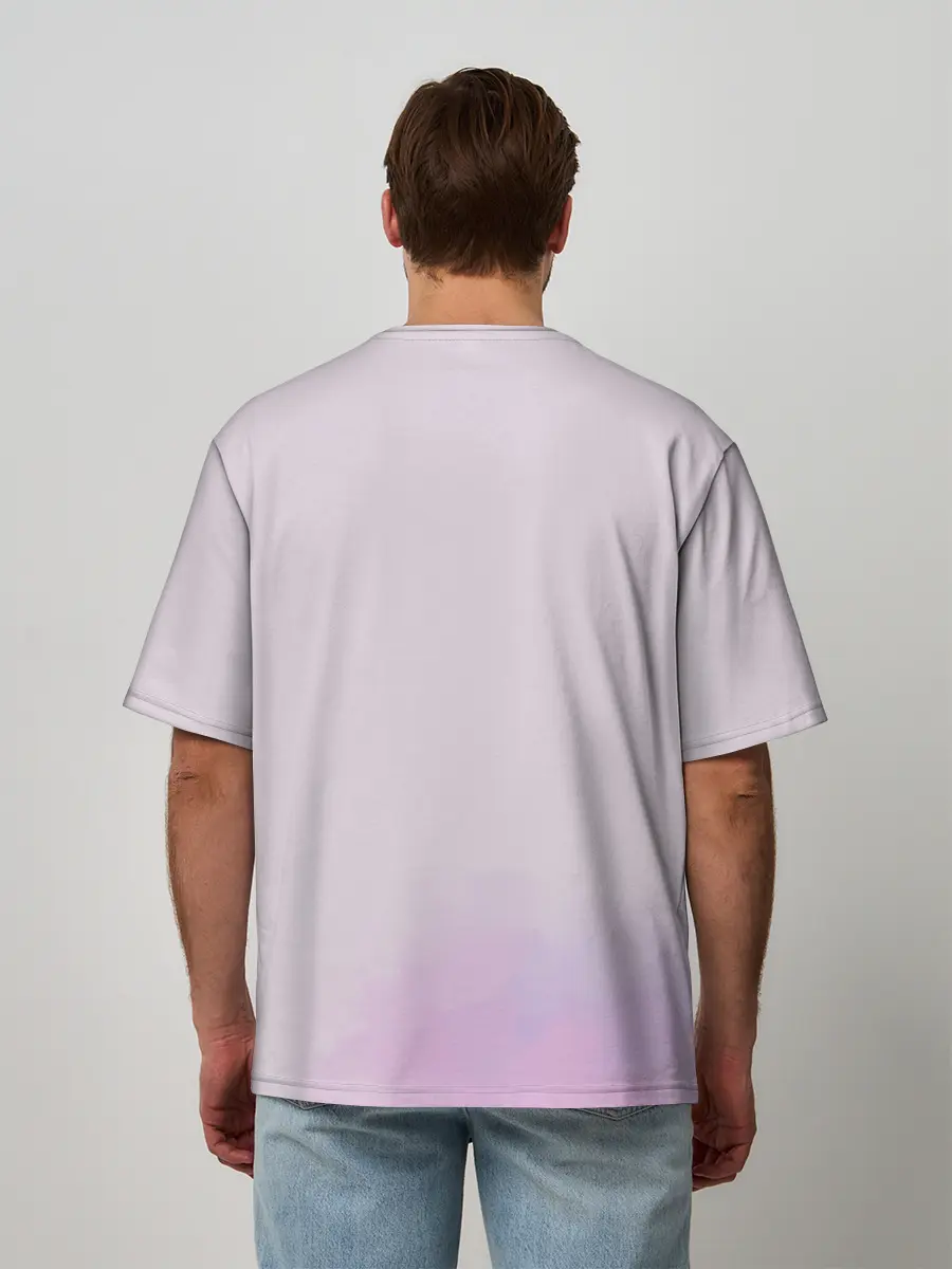 Мужская футболка оверсайз / Кёкусинкай девушка