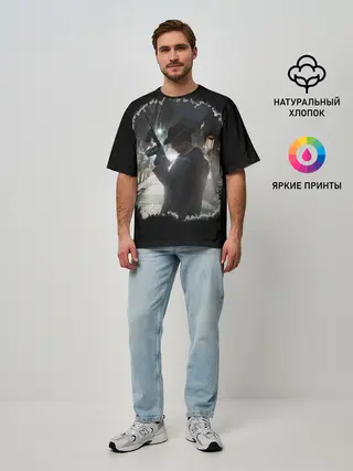 Мужская футболка оверсайз / MAFIA