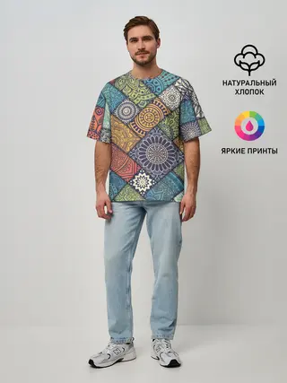 Мужская футболка оверсайз / ОЧЕНЬ