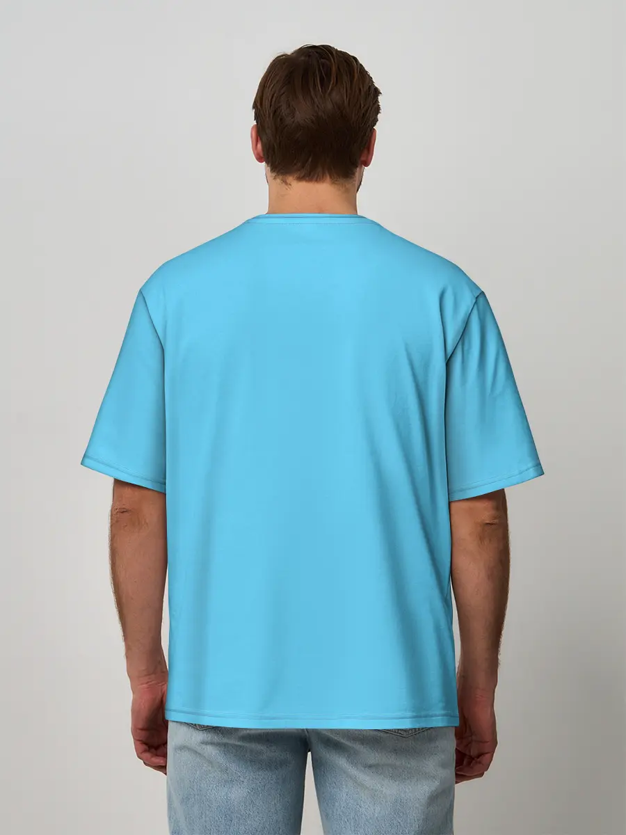 Мужская футболка оверсайз / Гомер