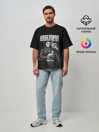 Мужская футболка оверсайз / Lindemann