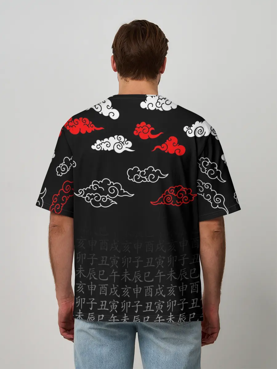 Мужская футболка оверсайз / ДОРОРО / DORORO / ЛОГО