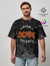 Мужская футболка оверсайз / AC/DC