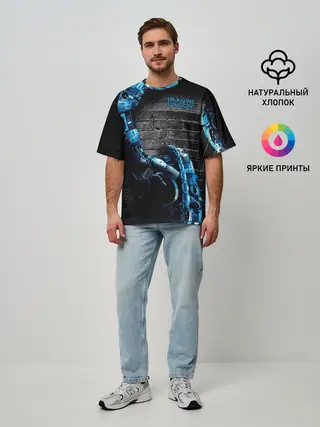 Мужская футболка оверсайз / Imagine Dragons