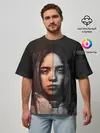 Мужская футболка оверсайз / Билли Айлиш | Billie Eilish