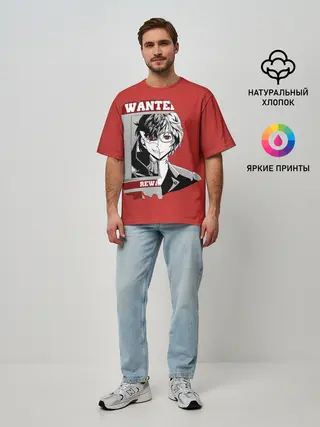 Мужская футболка оверсайз / Разыскивается Рей